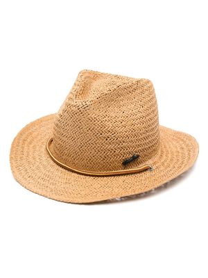 Borsalino Papier raffia hat - Neutrals