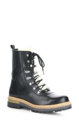 Bos. & Co. Ada Waterproof Hiker Boot in Black Feel/Merino Wool