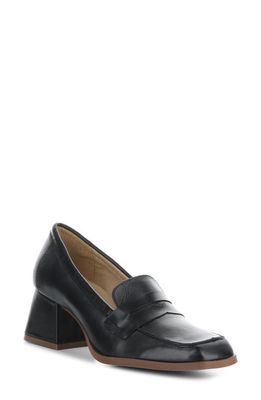 Bos. & Co. Ama Penny Loafer Pump in Black 