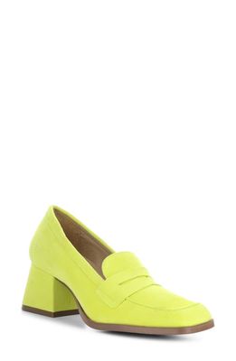 Bos. & Co. Ama Penny Loafer Pump in Pear