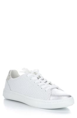 Bos. & Co. Cherise Sneaker in Silver/Off White