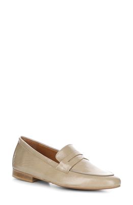 Bos. & Co. Jena Penny Loafer in Sand Duma Patent