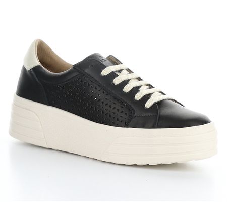Bos. & Co. Leather Fashion Sneakers - Lotta-V
