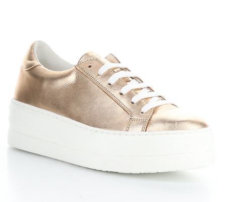 Bos. & Co. Leather Fashion Sneakers - Maya-Me