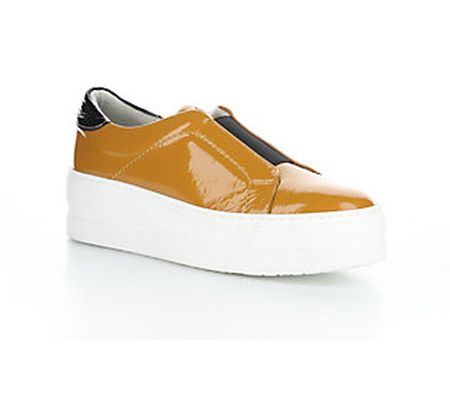 Bos. & Co. Leather Fashion Sneakers - Mona-Pate