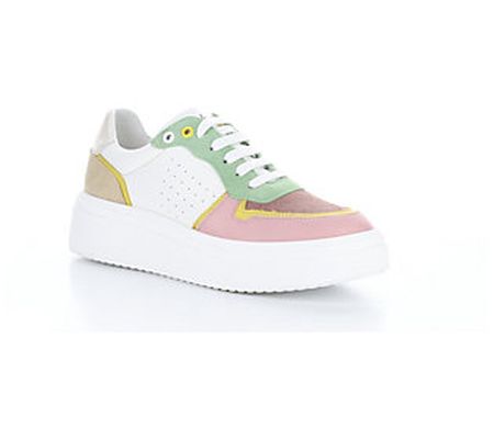 Bos. & Co. Leather/Suede  Fashion Sneakers Fult on-Le