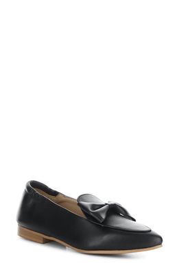 Bos. & Co. Nicole Pointed Toe Loafer in Black