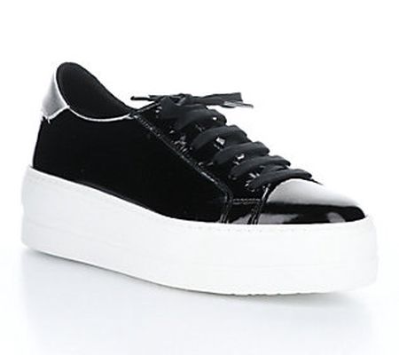 BOS. & CO. Patent Lace Up Fashion Sneakers- MAY A-P