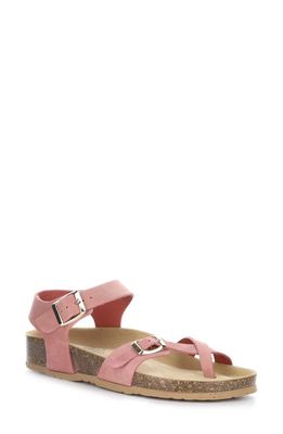 Bos. & Co. Prior Sandal in Cammeo Pink Nubuck