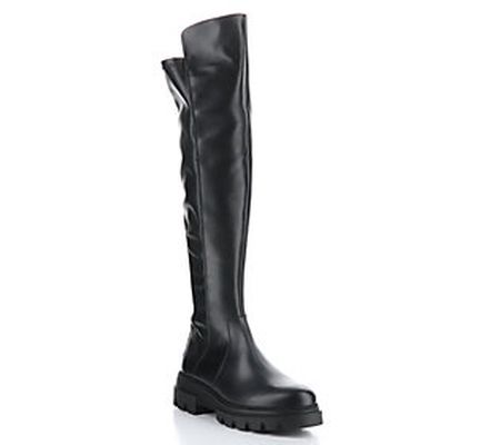 Bos. & Co. Winter Leather Tall Stretch Boots - Fifth-F
