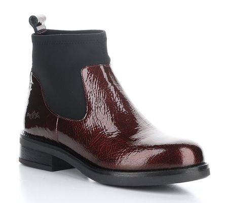Bos. & Co. Winter Patent Flexible Ankle Boots - Noel-Ma