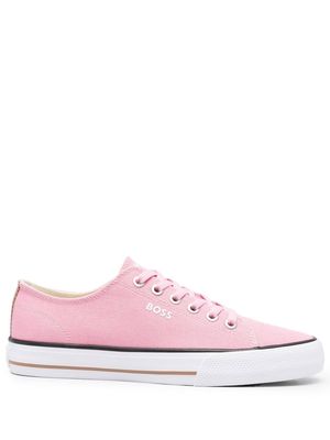 BOSS Aiden low-top lace-up sneakers - Pink