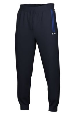 BOSS Authentic Cotton Lounge Joggers in Dark Blue
