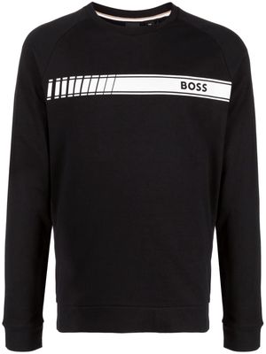 BOSS Authentic cotton sweatshirt - Black