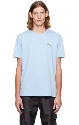 Boss Blue Bonded T-Shirt