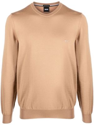 BOSS Botto-L virgin wool jumper - Neutrals