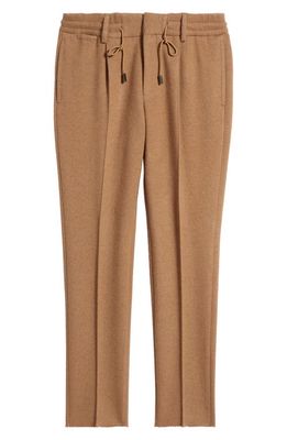 BOSS Camel Gee Drawstring Pants in Medium Beige 