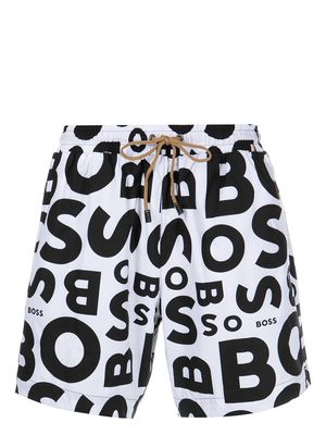 BOSS Camio swimming shorts - White