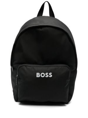 BOSS Catch 3.0 logo-appliqué backpack - Black