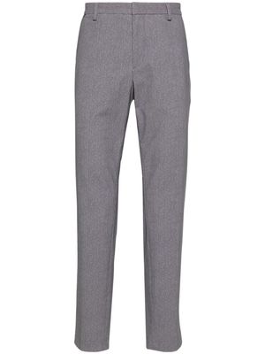 BOSS check-print tailored trousers - Grey