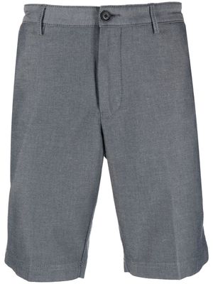 BOSS cotton-blend tailored shorts - Blue