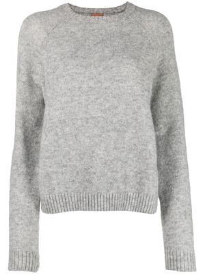 BOSS crew-neck sweater - Grey