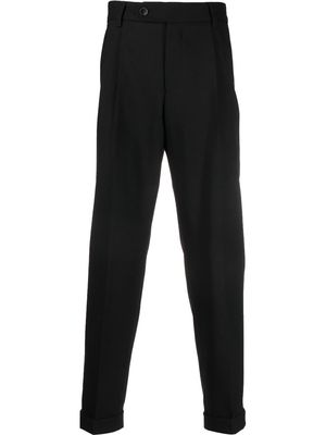 BOSS cropped tailored trousers - Black