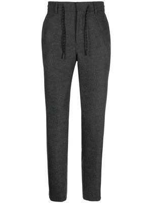 BOSS cropped tailored trousers - Grey