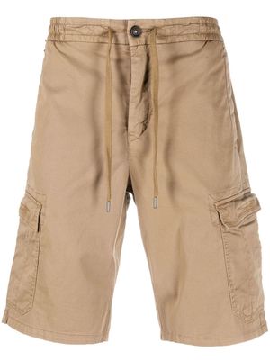 BOSS drawstring cargo shorts - Brown