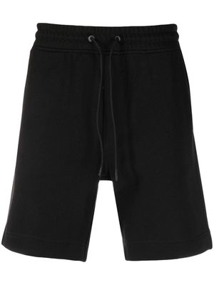 BOSS drawstring cotton shorts - Black