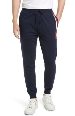 BOSS Essential Cotton Pajama Pants in Navy
