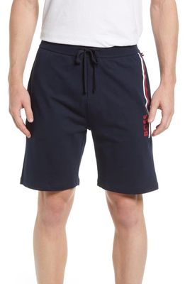 BOSS Essential Cotton Pajama Shorts in Navy