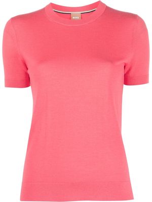 BOSS Falyssiasi short sleeve T-shirt - Pink