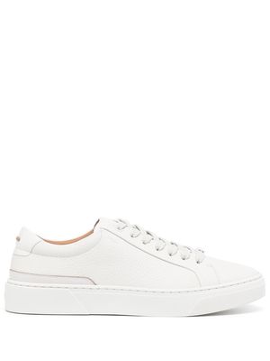 BOSS Garry lace-up tennis shoes - White
