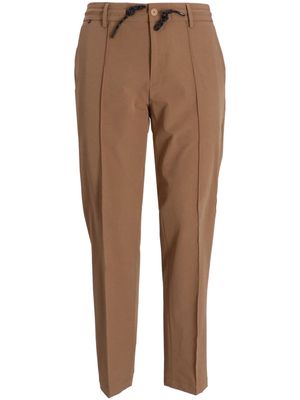 BOSS Genius slim-fit trousers - Brown