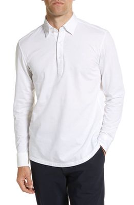 BOSS Hank Casual Fit Solid Dress Shirt in White