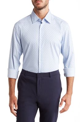 BOSS Hank Kent Button-Up Shirt in Light Blue