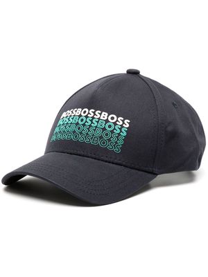 BOSS High Tech logo-lettering cap - Blue
