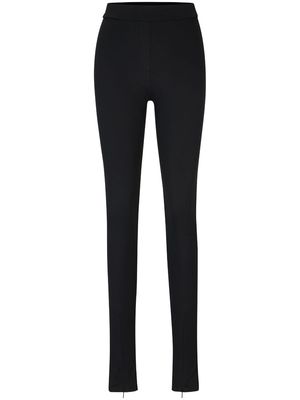 BOSS high-waist skinny trousers - Black