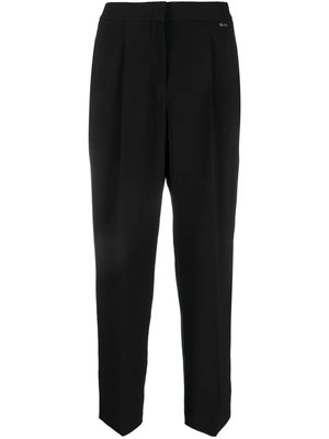 BOSS high-waist trousers - Black