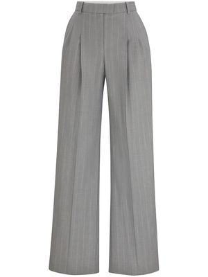 BOSS high-waist wide-leg trousers - Grey