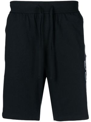 BOSS Identity logo-print shorts - Black