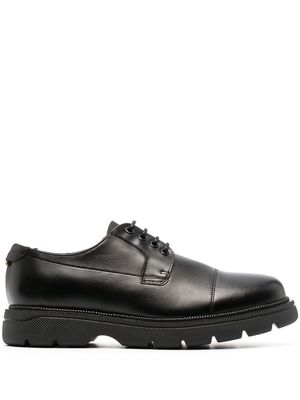 BOSS Jacob leather derby shoes - Black