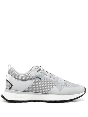 BOSS Jonah textured lace-up sneakers - Grey