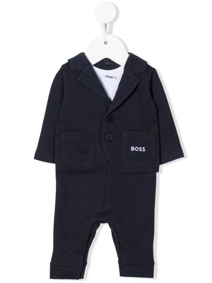 BOSS Kidswear 3-in-1 Milano suit set - Blue