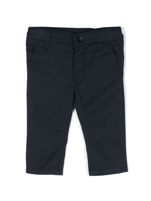 BOSS Kidswear elasticated-waistband trousers - Blue