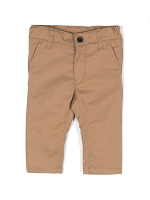 BOSS Kidswear elasticated-waistband trousers - Neutrals