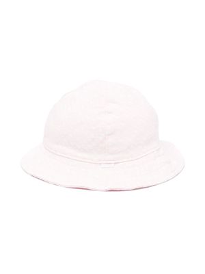 BOSS Kidswear mini logo-tag cotton hat - Pink