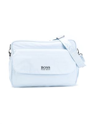 BOSS Kidswear nylon baby changing bag - Blue