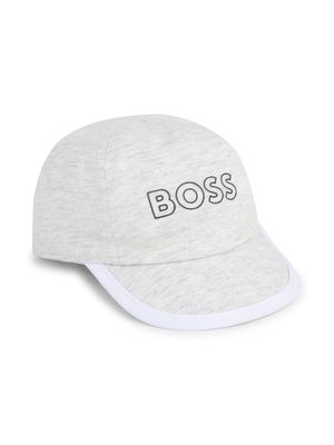 BOSS Kidswear reversible cotton baseball cap - White